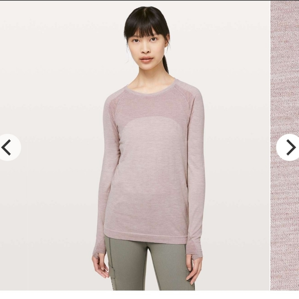 Lululemon Aerial Silk Long Sleeve